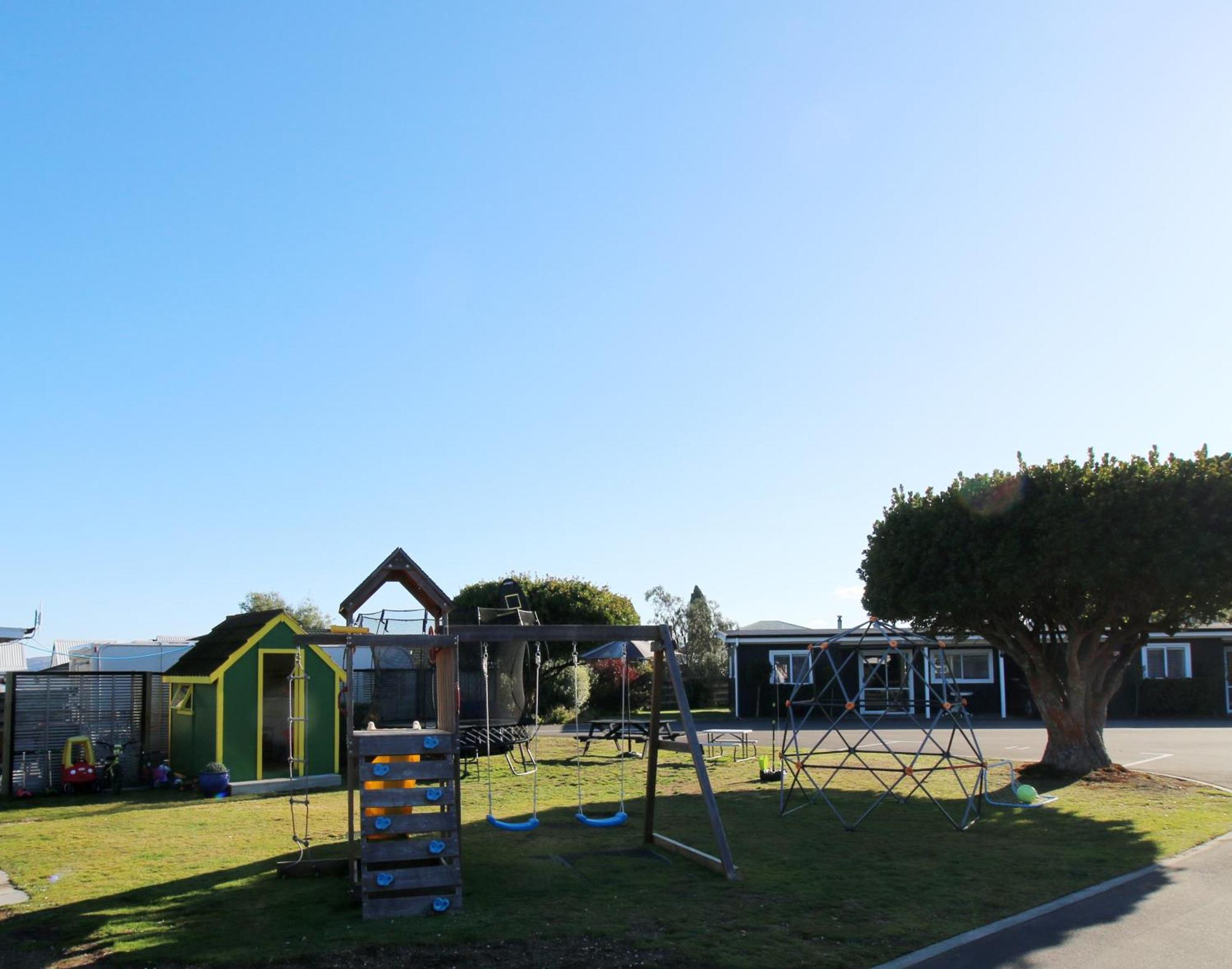 タウポ Little Havenモーテル エクステリア 写真